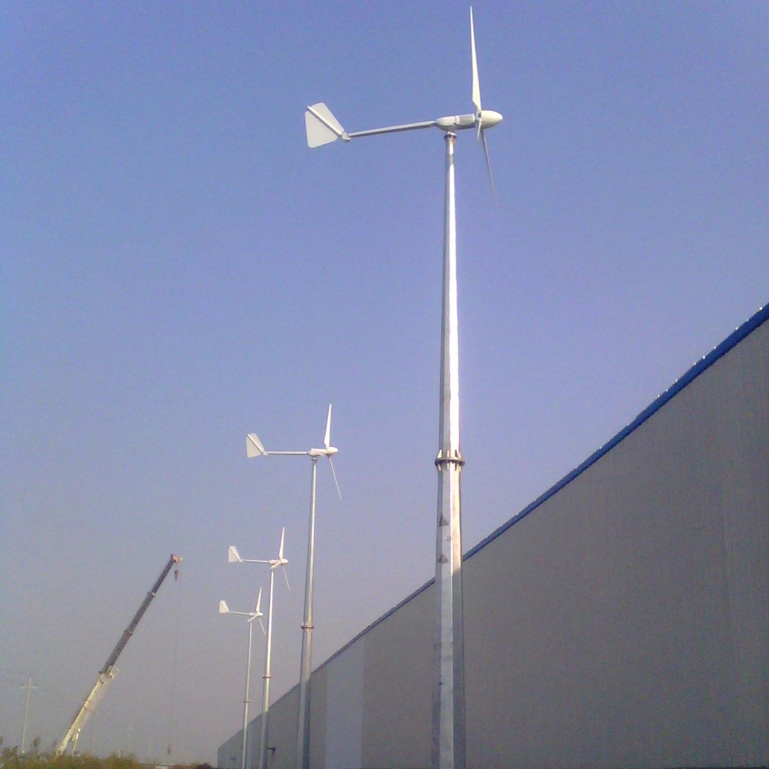 晟成3kw永磁风力发电机三相交流风力发电机定做产品