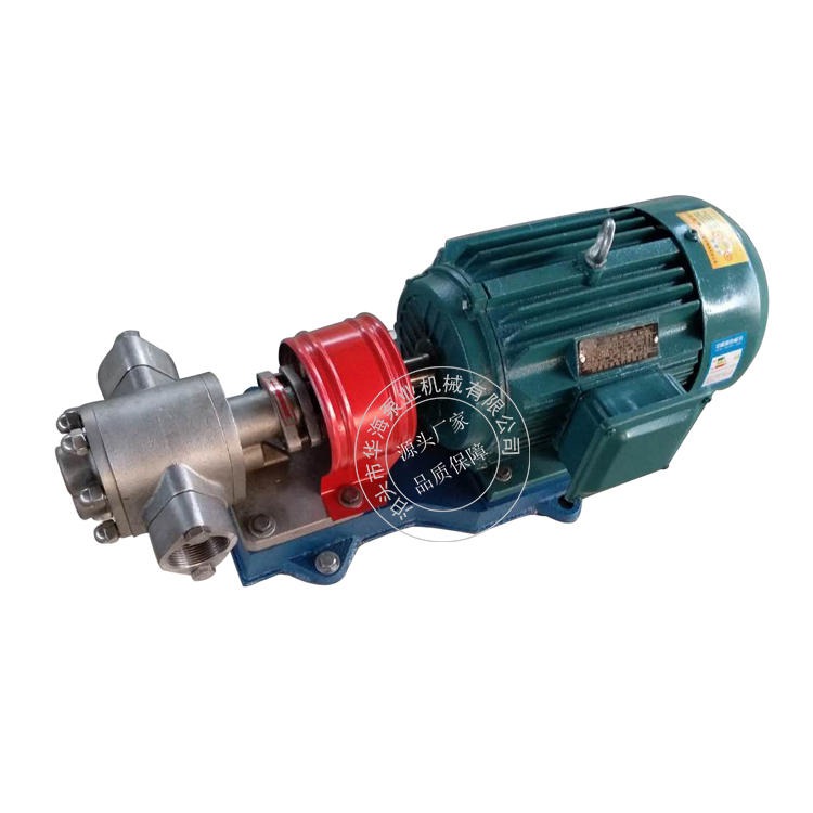 厂家供应 304不锈钢齿轮泵 糖蜜泵  KCB33.3不锈钢齿轮泵 小型电动耐磨 润滑油 机油齿轮油泵
