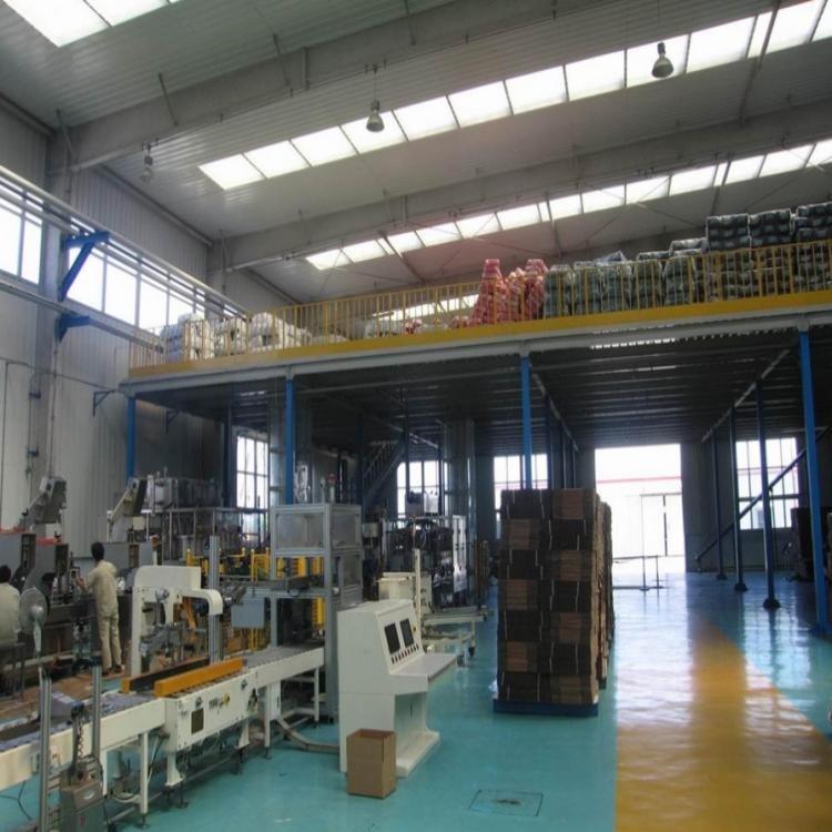 森沃仓储货架厂量身定制 车间货架钢平台 二层货架 钢制平台