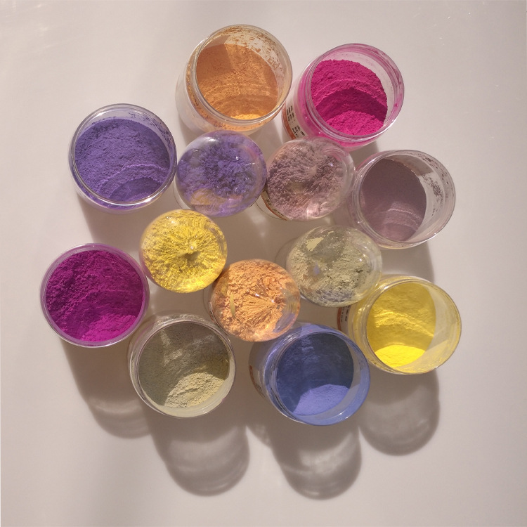 感光变色粉通过SGS认证感光粉玩具注塑光变粉批发示例图1