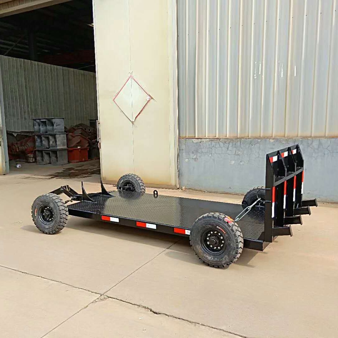 小型压路机转场用拖板车 可载重3吨拖板车 质量稳定 厂家直供