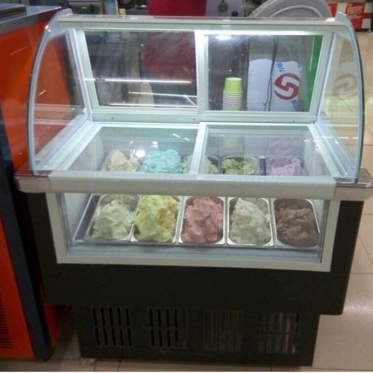 浩博冰激凌展示柜、冰糕柜、商用硬冰展示柜、硬质冰淇淋柜、冷冻柜雪糕柜图片