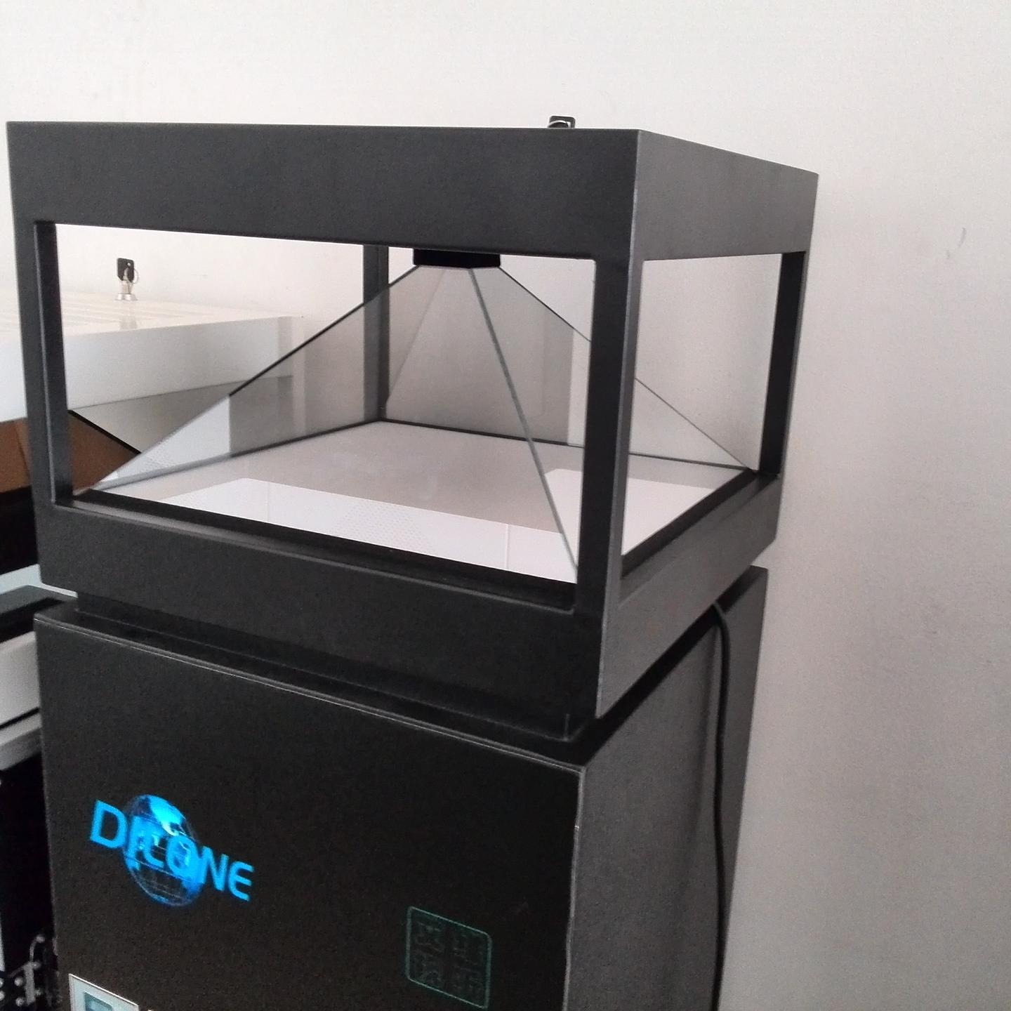深圳工厂DILONE全息3D展示柜 立体成像 3D全息投影 裸眼立体 化妆品展示柜 全息投影展柜广告机 全息设备
