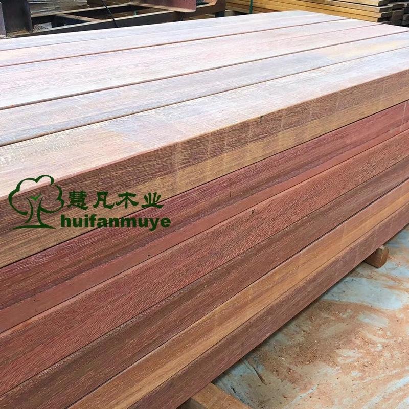 非洲红铁木 高硬度红铁木实木板 户外耐腐蚀木地板  慧凡木业图片