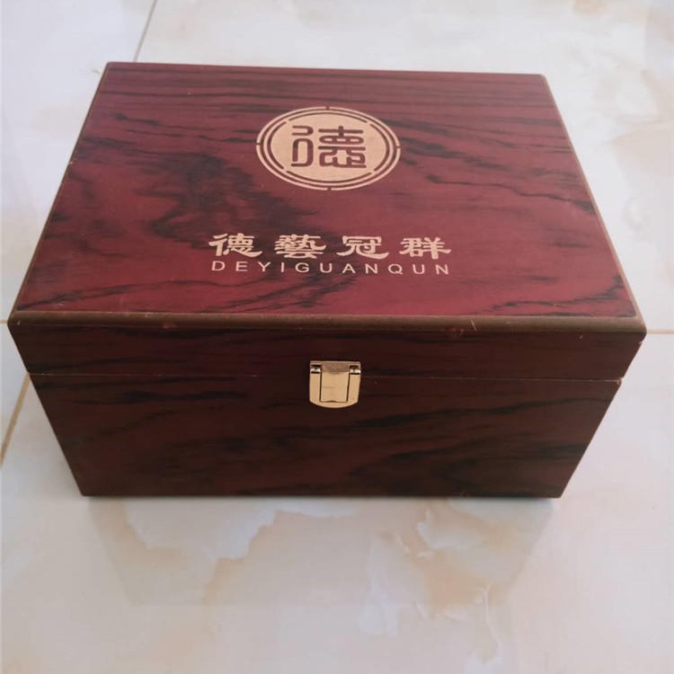 阿胶糕木盒包装山东木盒众鑫骏业包装厂家供应各种阿胶糕礼品盒图片