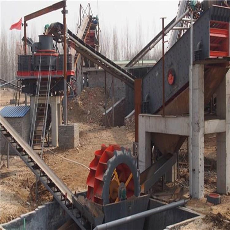 石子设备生产线 机制砂设备生产线 冠凌 时产180吨砂石料生产线