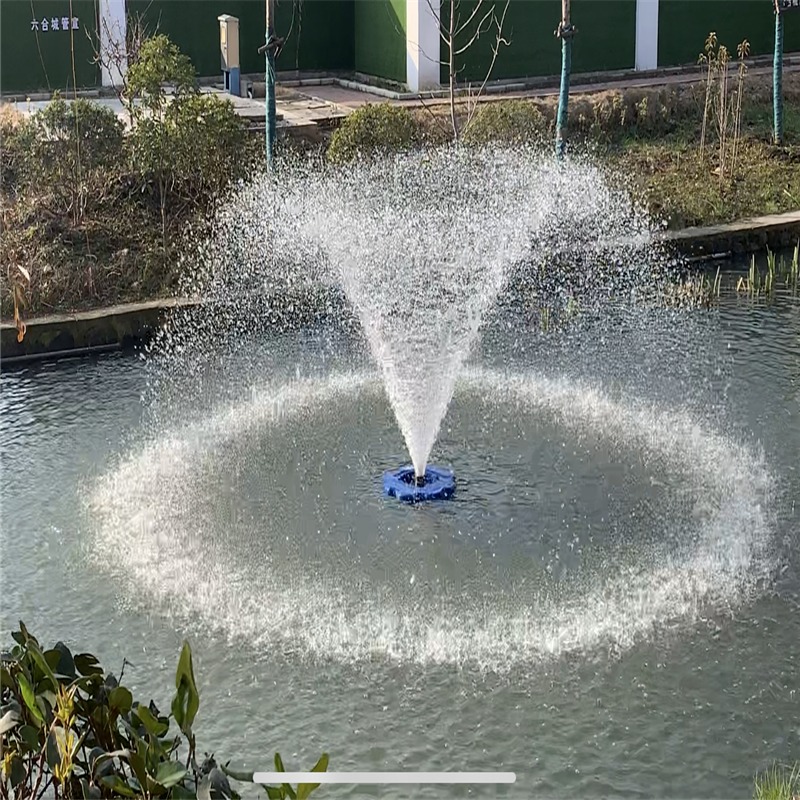 如克RPQ550喷泉增氧机 不锈钢花式喷泉曝气机  河道适用喷泉曝气机图片