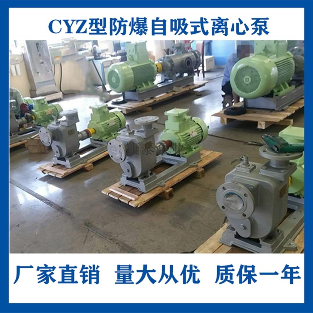 CYZ自吸离心泵  防爆自吸式离心泵 卧式船用离心泵 舱底总用泵