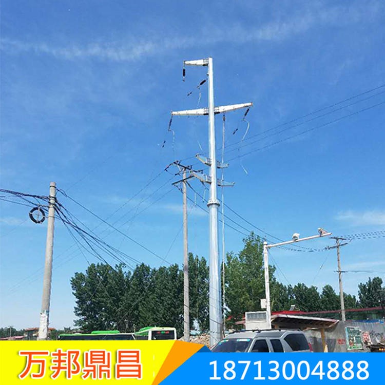 开阳县 10kv电力钢管塔 35kv电力钢管塔  欢迎来电 187-1300-4888