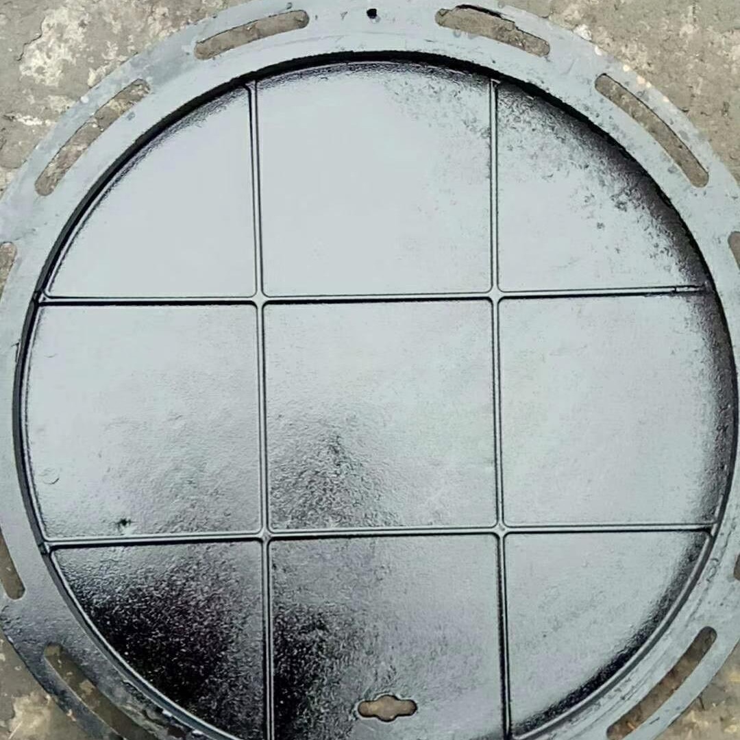 球墨铸铁圆形井盖 铸铁圆形雨水井盖