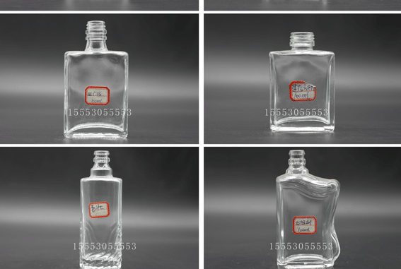 晶白料优质 2两小酒瓶 100ml玻璃瓶 江小白酒瓶 125ml高档l小酒瓶示例图17