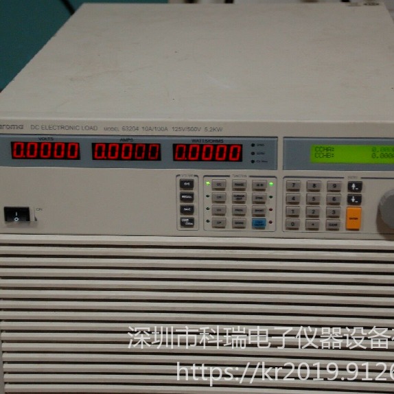 出售/回收 致茂Chroma 63202E-600-140 电子负载 深圳科瑞