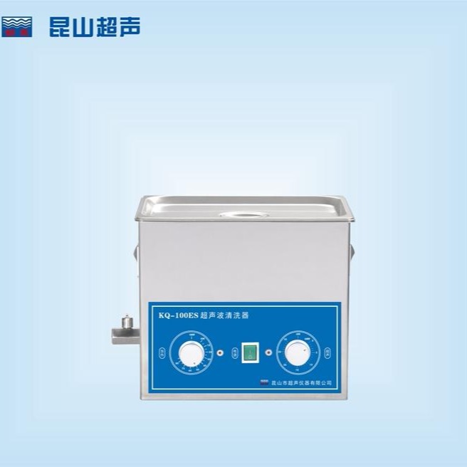 昆山舒美KQ-100ES型超声波清洗机超声波清洗器4L图片