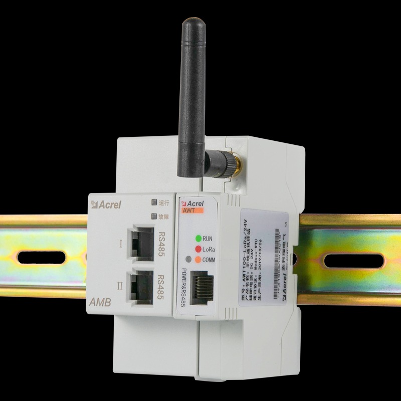 直流3回路漏电流测量 安科瑞 AMB110-D/W-P1 即插式母线监控装置 lora通讯