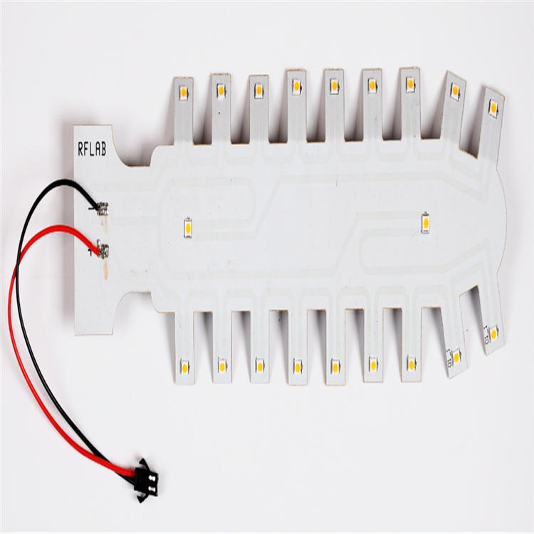 玉米灯PCB电路板 LED铝基板2835玉米灯铝基板电路板加工制作找捷科
