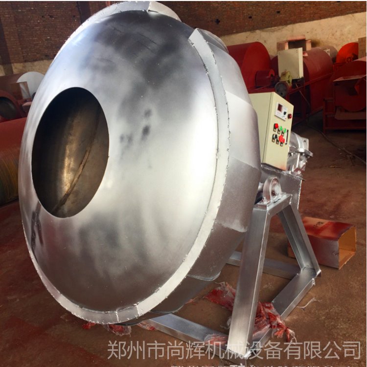 尚辉 ZL600圆锅造粒机 不锈钢实验室粉末制粒机 猫砂颗粒生产设备图片