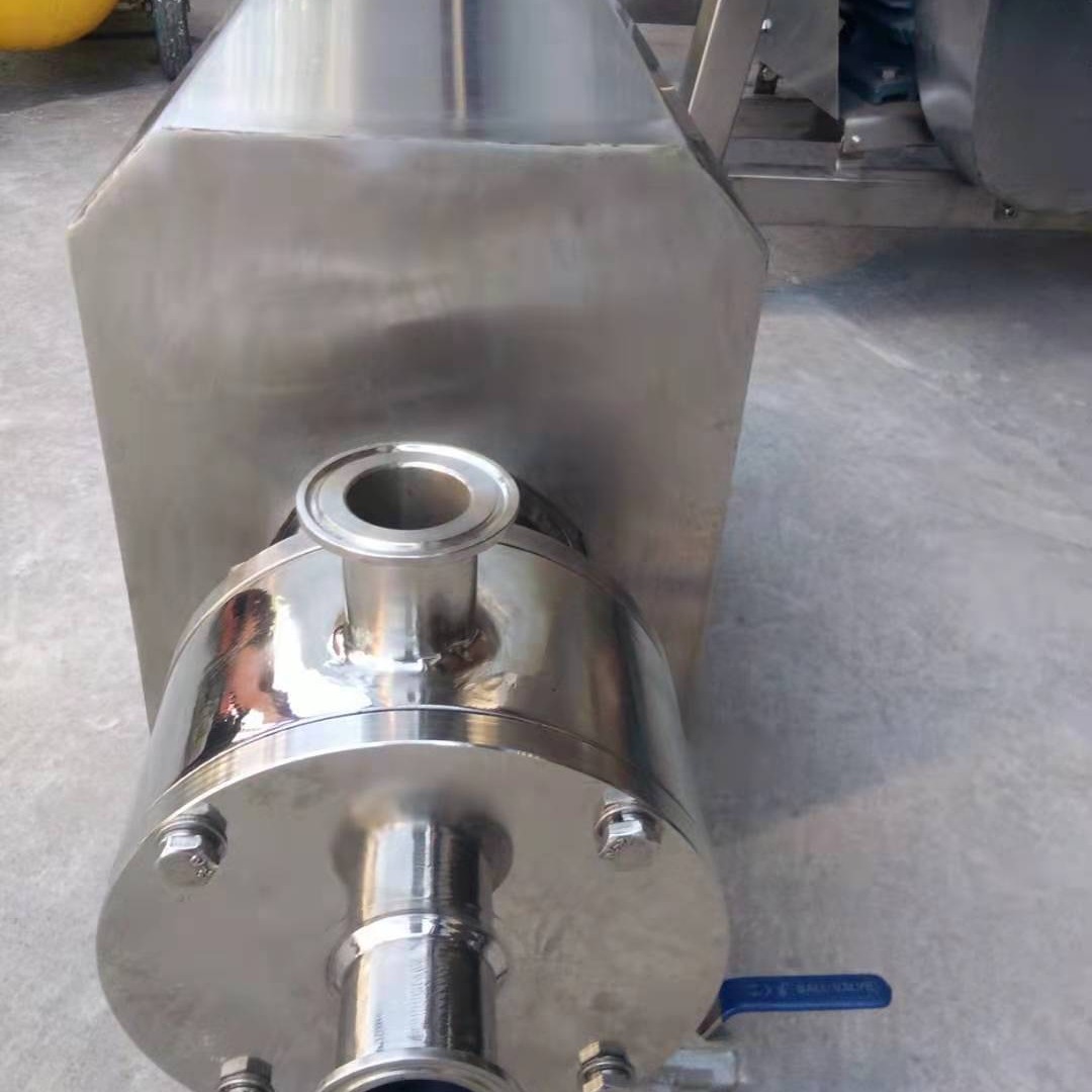 不锈钢剪切单级管线式均质乳化泵，管线试乳化泵 高剪切乳化机