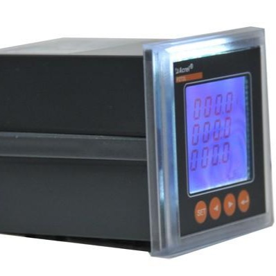 RS485-MODBUS通讯 PZ48L- /C 单相电压 LCD显示 单相电压表