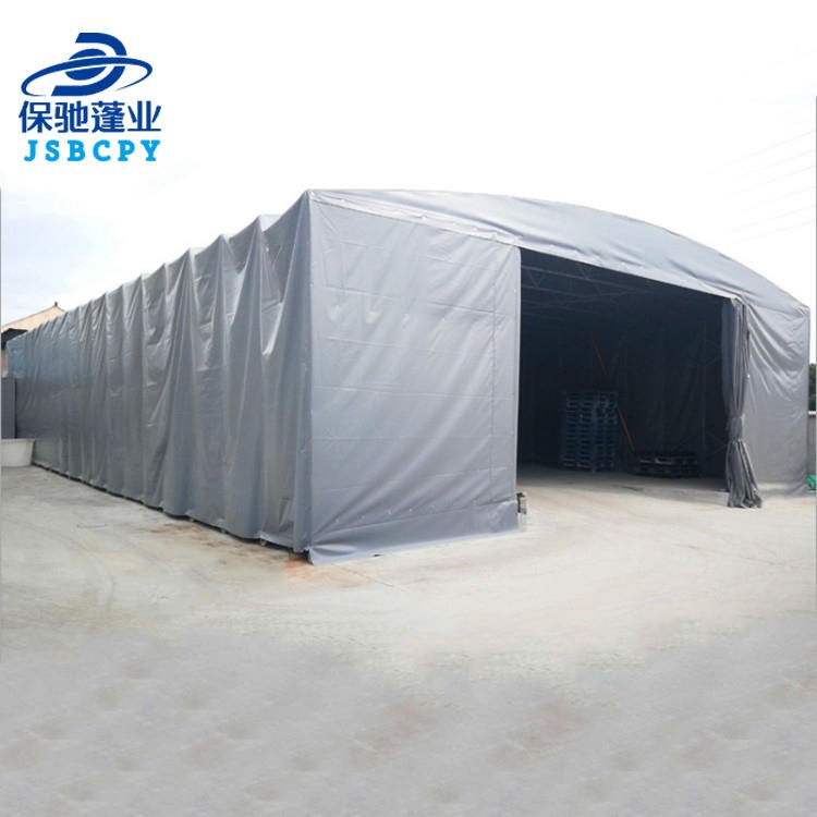 上海常州推拉蓬棚雨棚遮阳棚折叠伸缩可移动定制厂区挡雨蓬上海物流遮阳棚