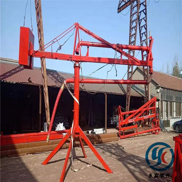 咏宸供应15米手动立架式布料机  手动混凝土布料机  建筑工程机械布料机
