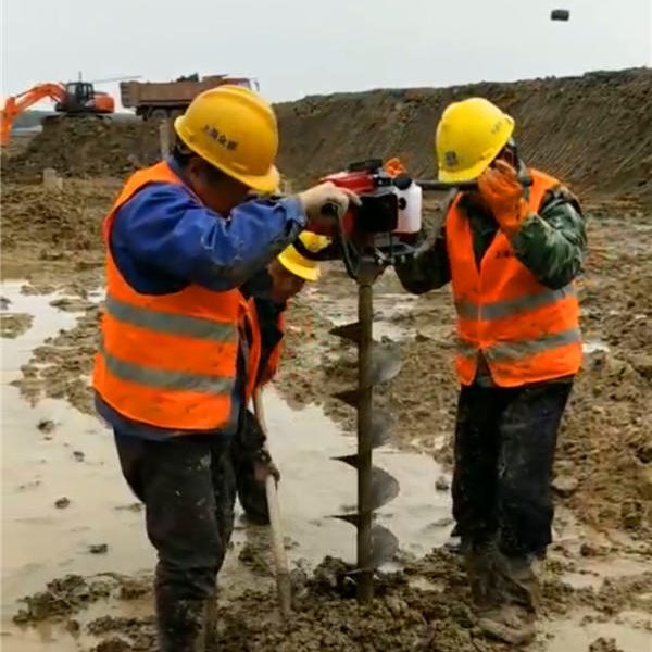螺旋清桩芯工具配置合理 挖桩孔清土机 大功率打桩钻土机