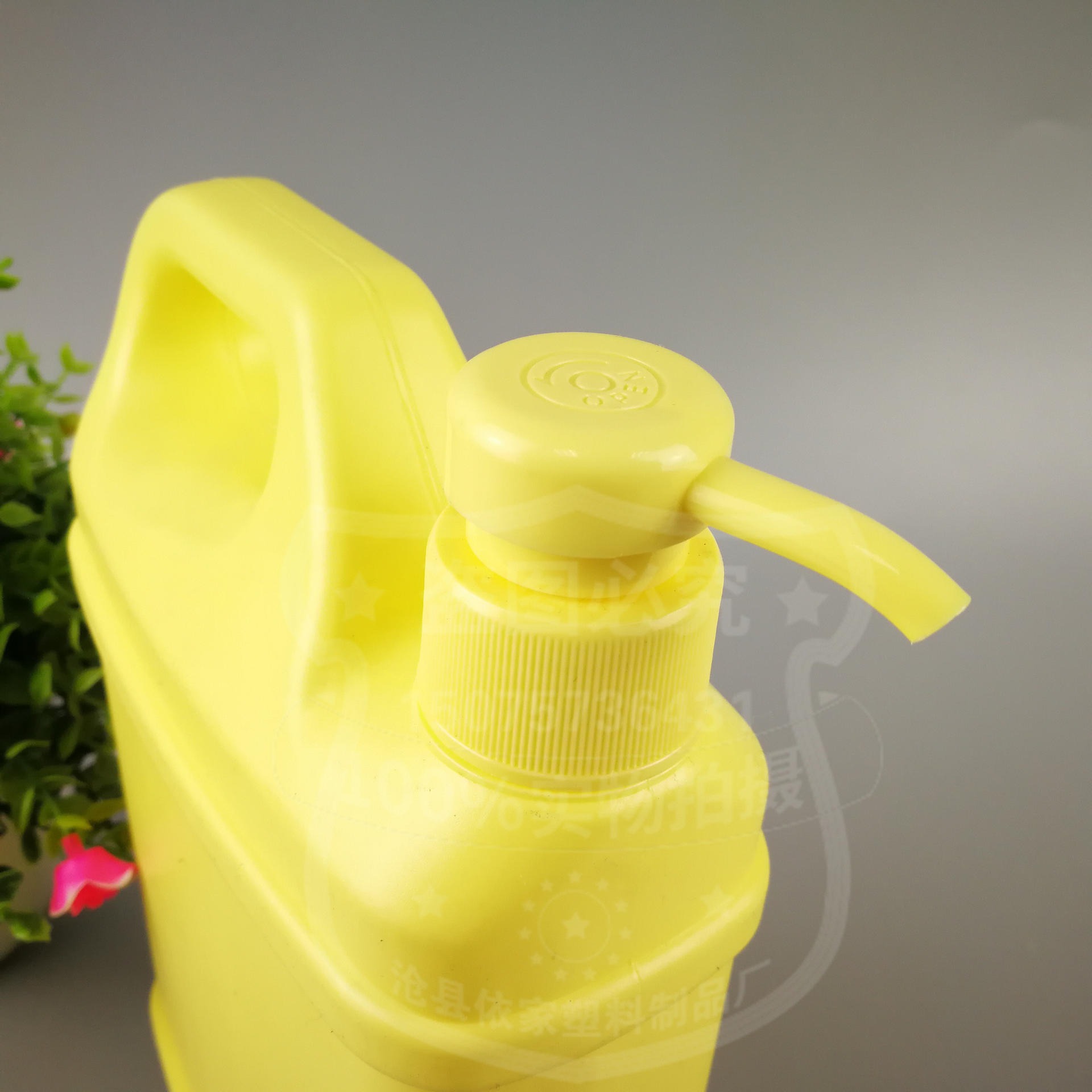 塑料包装壶 依家品牌供应 洗洁精瓶  泵头洁精桶图片