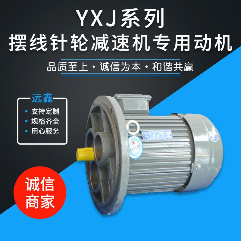 YXJ系列摆线针轮减速机专用电机  三相异步电动机 减速机专用电机