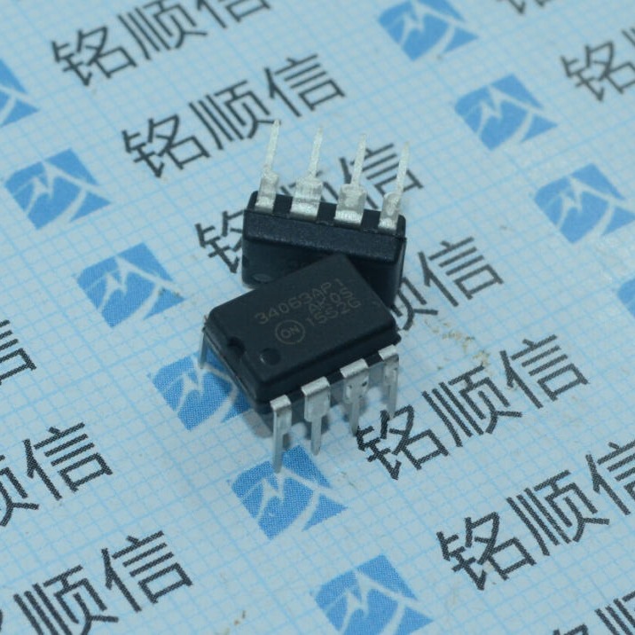MC34063AP1G DIP-8 1. 降压/升压/反相稳压器 IC芯片 被动元器件