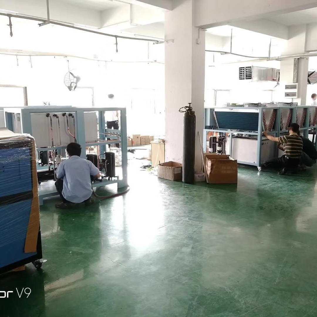 浙江温州厂家直销5匹水冷式冷水机   工业冷冻机  印刷厂降温设备 冷水机厂家