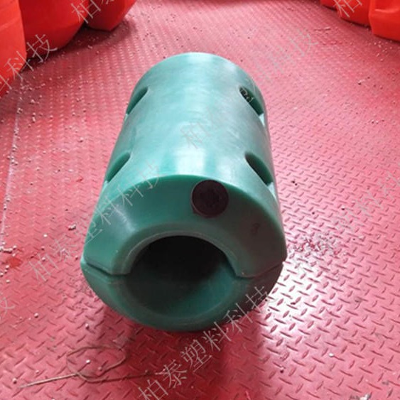 3寸水上套管子塑料浮体 疏浚夹管浮筒现货供应