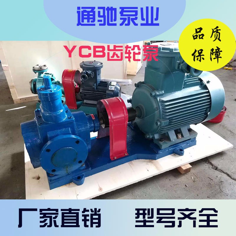 厂家现货供应YCB齿轮泵 输送增压油泵 加压泵 喷射燃油泵