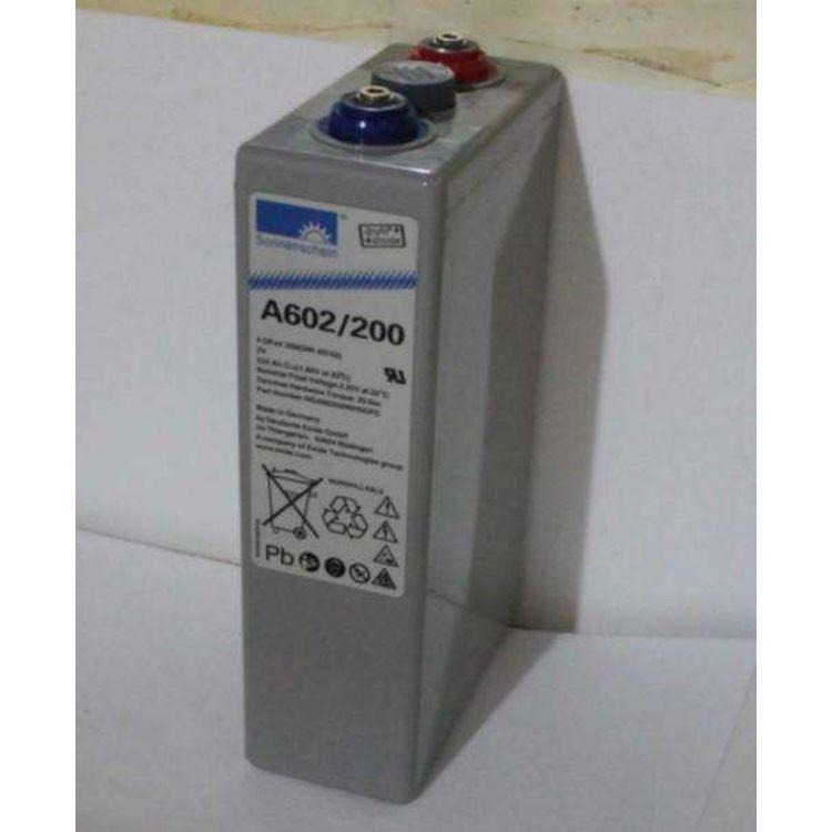 德国阳光蓄电池A602/200 2V200AH免维护胶体蓄电池 UPS电源专用