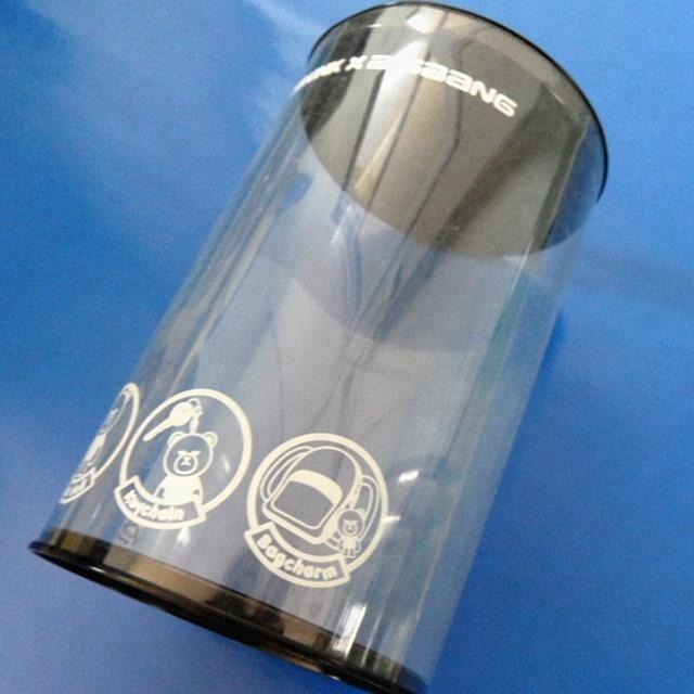 山东厂家直供 pvc马口铁盖透明塑料筒 食品糖果印刷包装筒 各种规格定制