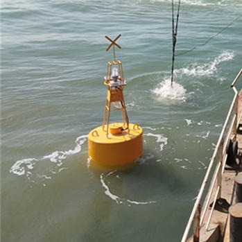冰区航道航标 直径1.5米新型材质助航浮标供应厂家