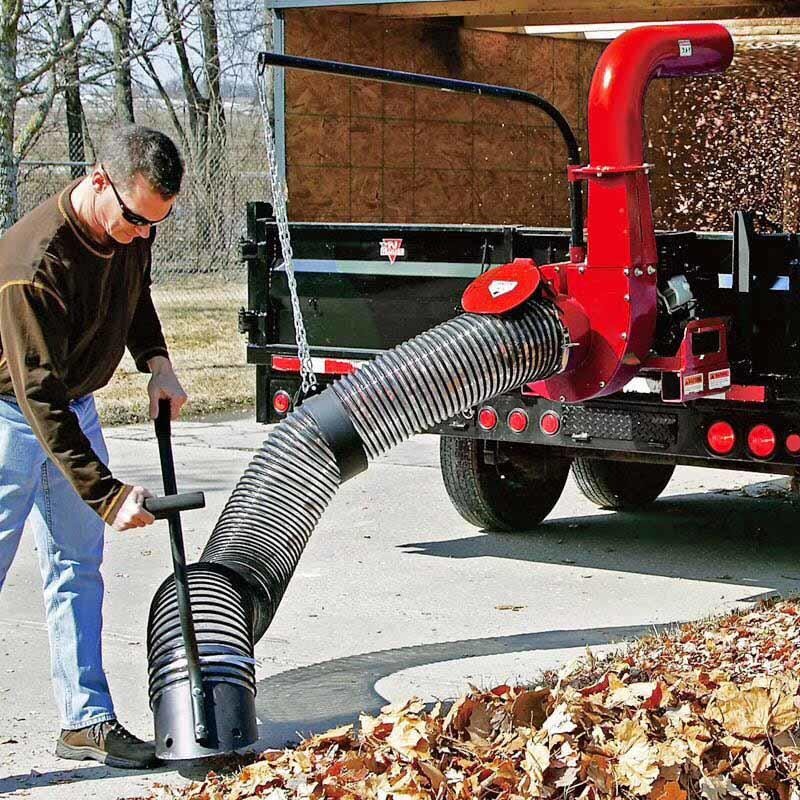 手扶式树叶收集器RW-30 环卫物业落叶清扫 吸叶机 吸叶粉碎机