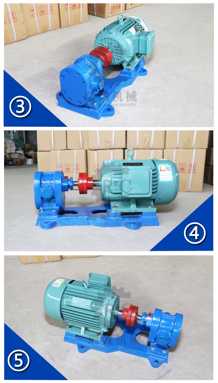 大量现货供应 2CY-12大流量型高压齿轮油泵 电动齿轮增压泵 批发示例图7