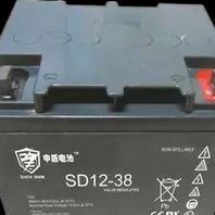 申盾蓄电池SD12-38 申盾蓄电池12V38AH 直流屏免维护 储能应急蓄电池图片