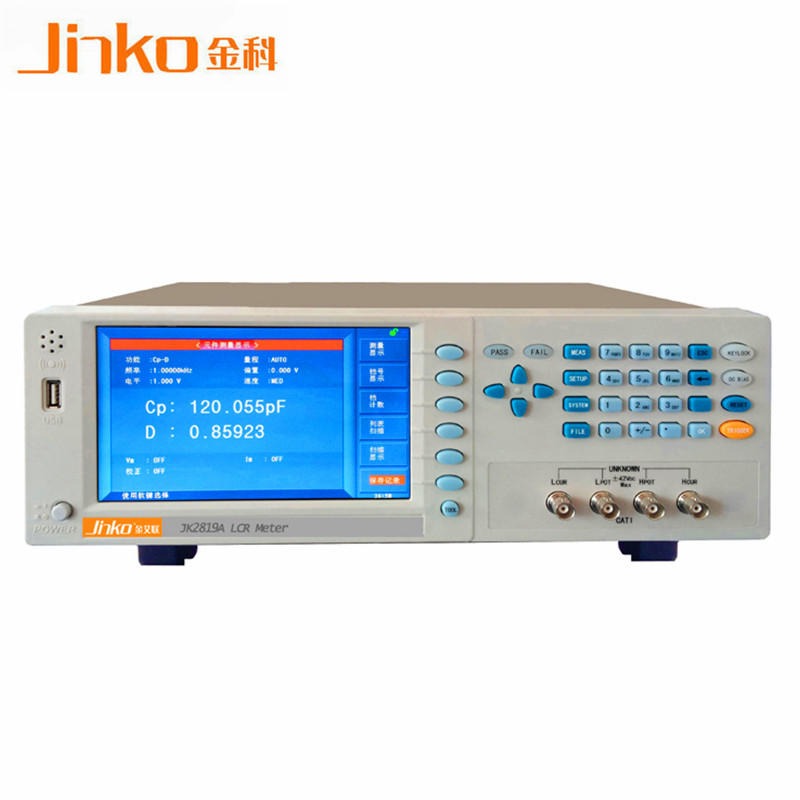 常州金科LCR数字电桥 元件分拣仪 JK2819自动元件分析仪