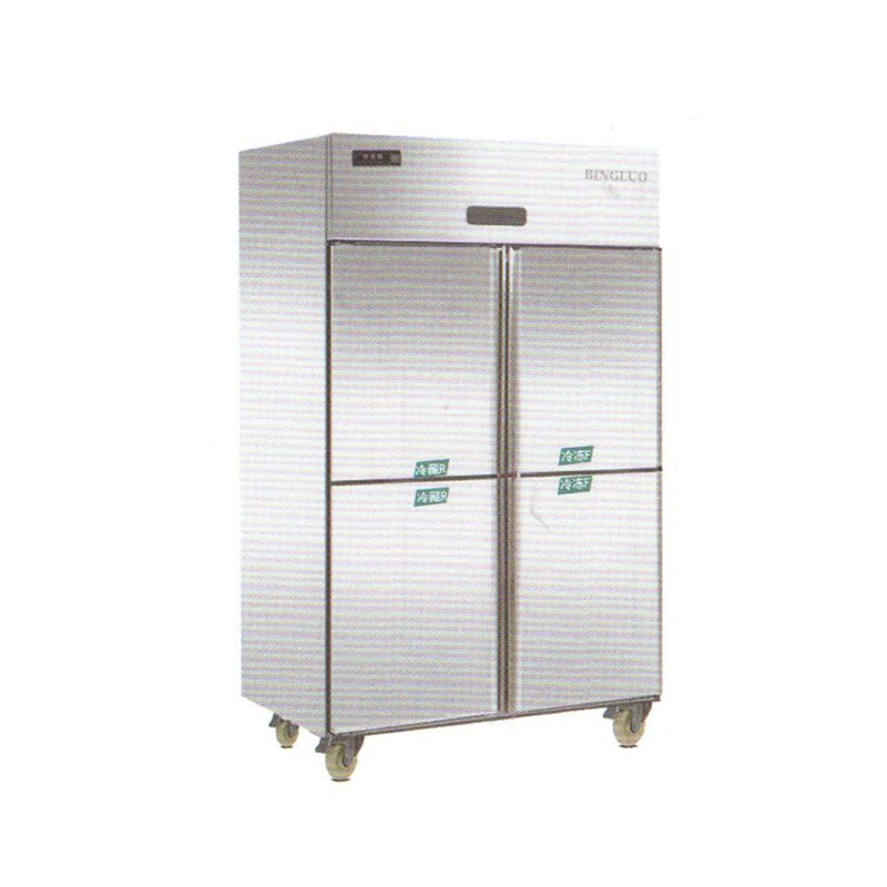 商用立式冰箱 201、304双温冰箱 BL-120RF 冷冻冷藏 上海厨房设备图片
