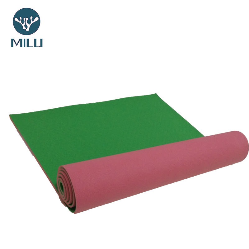 杭州朗群家居瑜伽垫直销 品牌瑜伽垫定制 PVC瑜伽垫 定制尺寸