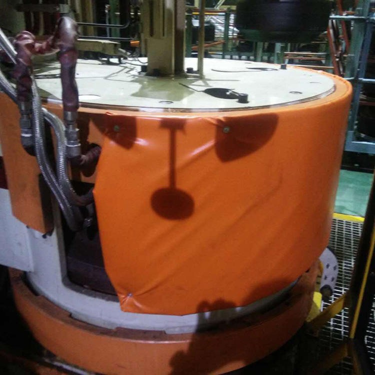 硫化机保温套 可重复使用隔热套 可拆卸隔热套 气凝胶保温衣 节能降耗 淄博热盾 厂家定制