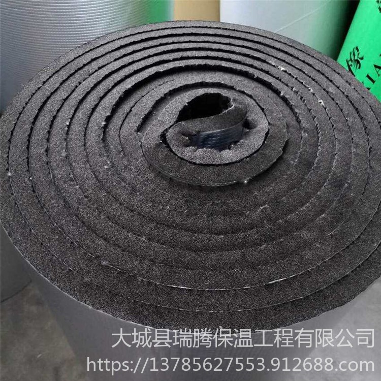 阻燃防水橡塑板 高密度橡塑保温板 隔热橡塑板批发 瑞腾 货源充足 可定尺加工