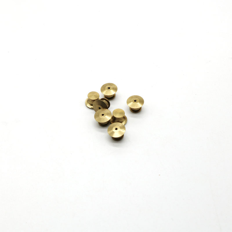 东莞专业生产平头高级卡帽 金色铜卡帽 大小尺寸可定做批发示例图3