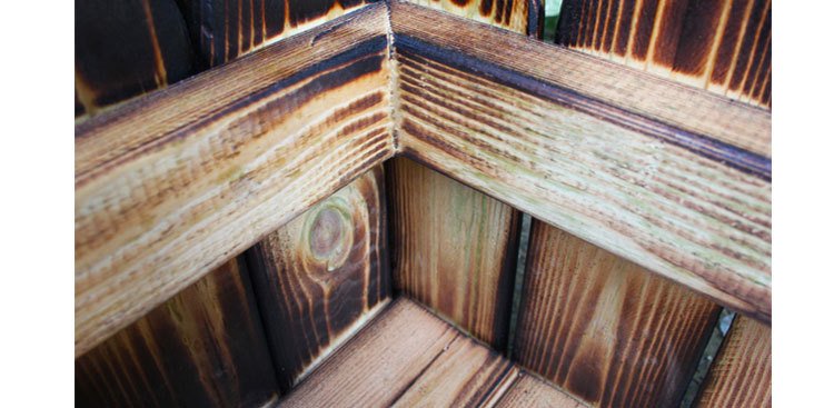 户外防腐木木质花箱花槽 移动组合式长方形花池河南花盆花箱示例图31