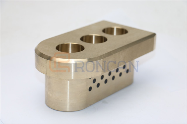 品牌RONCAN 型号RCB650 自润滑轴承耐磨石墨铜套模具压条T型压条定做 非标件订做