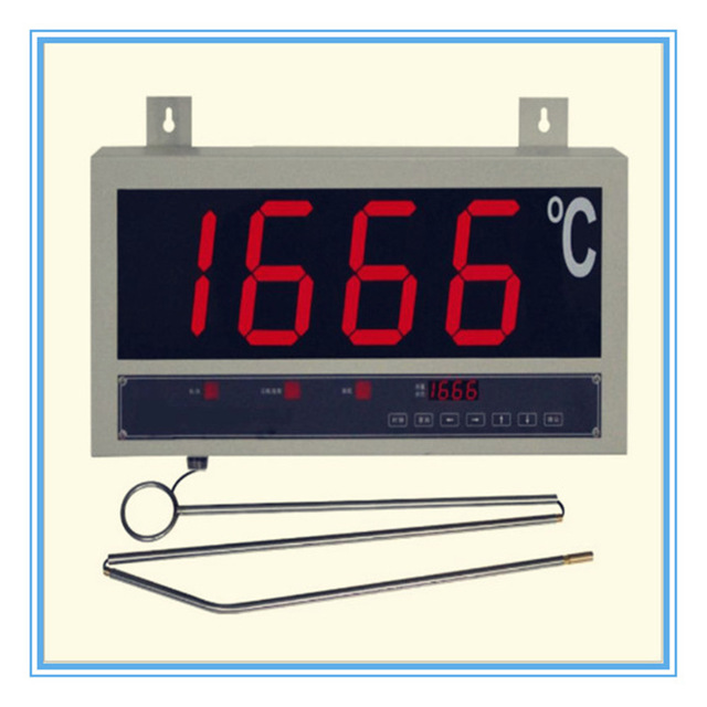 双华 钢水测温仪 W600 高温大屏钢水测温仪 金属冶炼钢铁水铜水测温