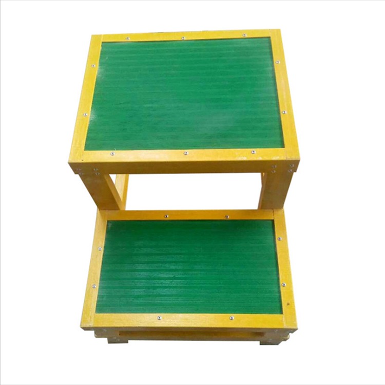 智科电工绝缘台 玻璃钢高低凳 JYD-ZK 玻璃钢轻质防滑绝缘凳