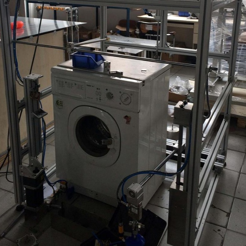 朗斯科专业生产 洗衣机门开关耐久试验机 LSK洗衣机门开关寿命试验机  门开合耐久性试验机图片