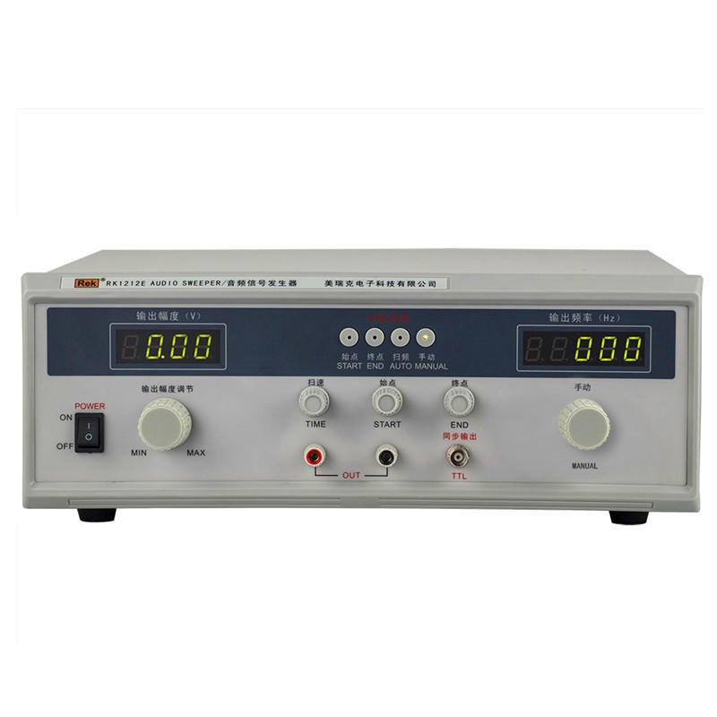 美瑞克音频信号发生器 音频扫频仪 RK1212E音响信号发生器图片