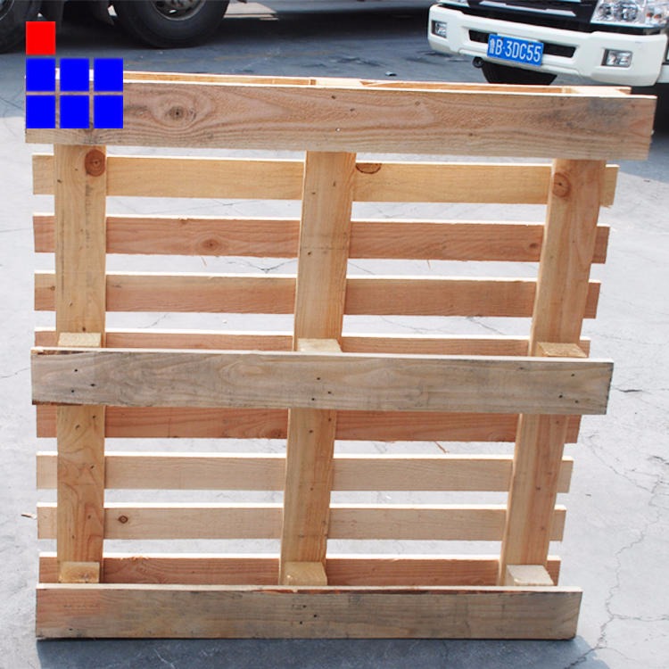 泰安肥城豪盟加工木栈板 货物出口底托符合厂家要求熏蒸松木托盘
